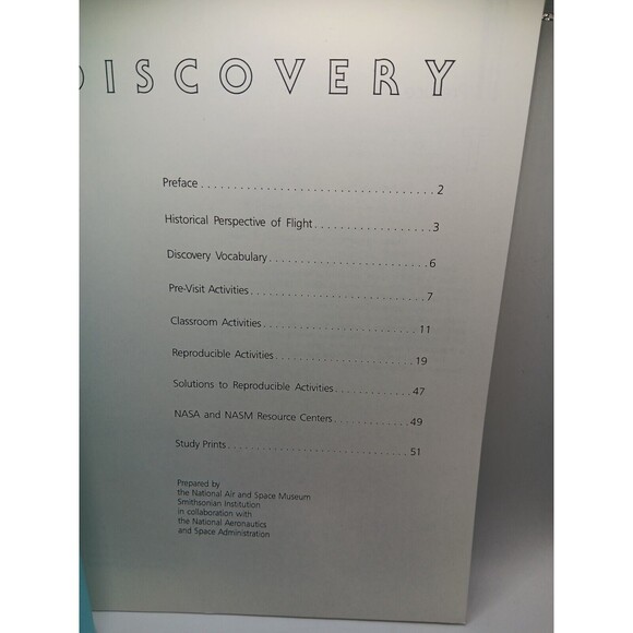 NASA Discovery Educational Book K-3 Homeschool Science PED-105 & Atlas 1 Guide - Picture 10 of 11